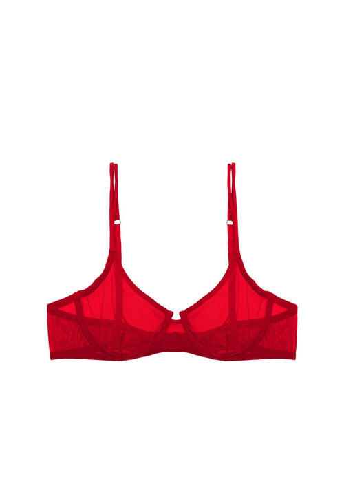Gia Underwire Bra in Red