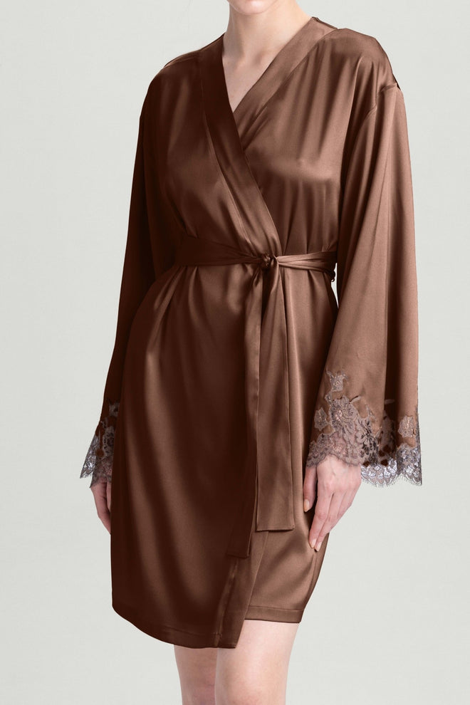 Hôtel Particulier Robe in Chocolate - I.D. Sarrieri