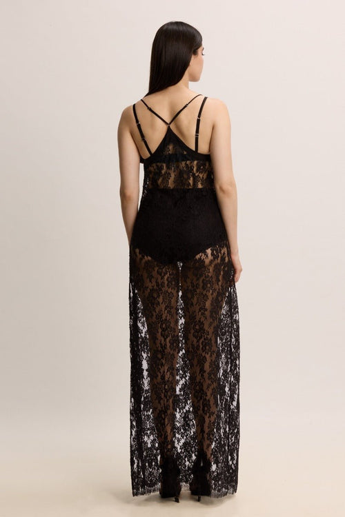 Je m'appelle Sophie Long Dress in Black - I.D. Sarrieri