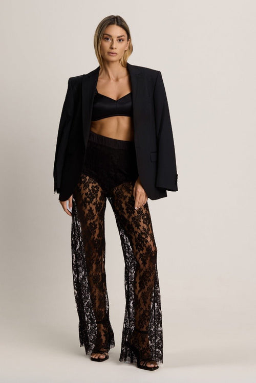 Je m'appelle Sophie Long Pants in Black - I.D. Sarrieri