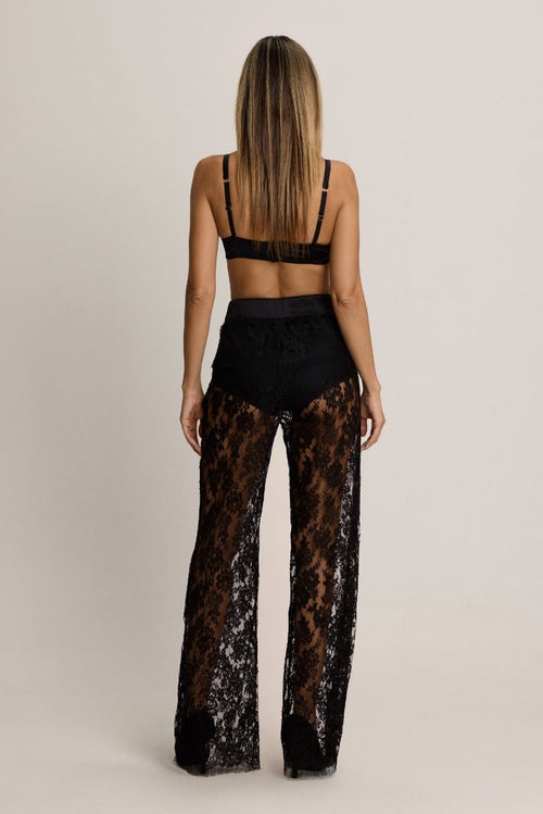 Je m'appelle Sophie Long Pants in Black - I.D. Sarrieri