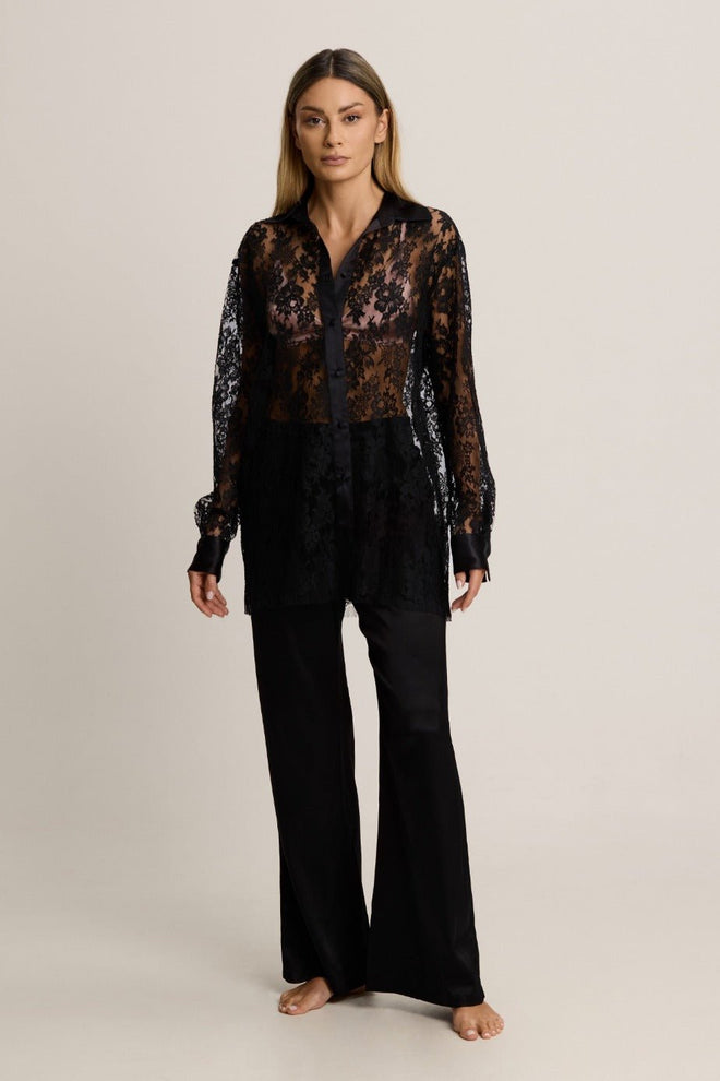 Je m'appelle Sophie Shirt in Black - I.D. Sarrieri