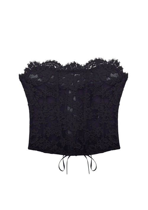 Je m'appelle Sophie Strapless Bustier in Blue Notte - I.D. Sarrieri
