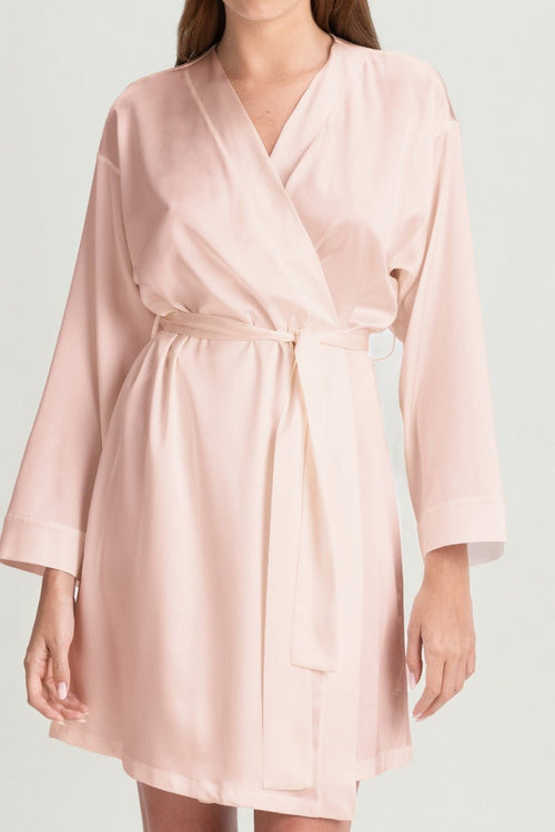 Lombard Street Mini Robe in Pale Pink - I.D. Sarrieri