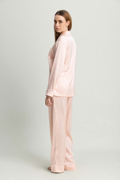 Lombard Street Pyjama Set in Pale Pink - I.D. Sarrieri