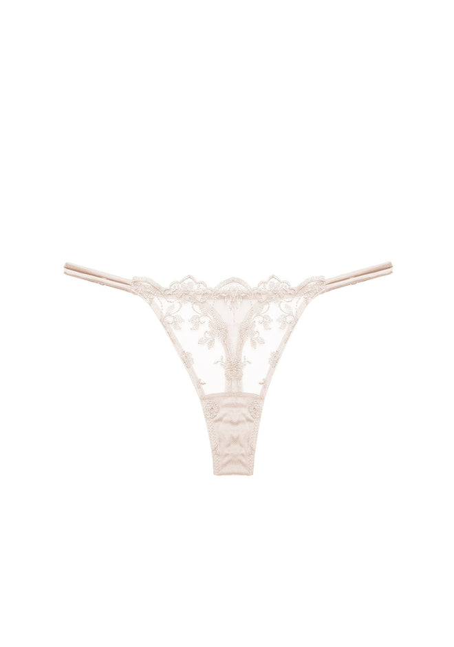 Loulou V-String in White - I.D. Sarrieri
