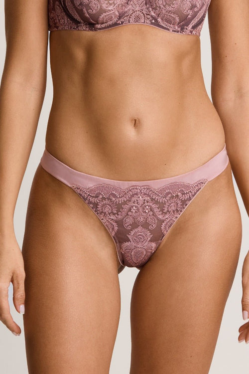 Porcelain Thong in Vintage Pink - I.D. Sarrieri