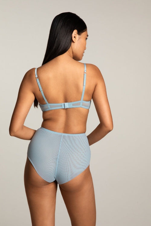 Royal Jewel Balconette Bra in Ice Blue - I.D. Sarrieri