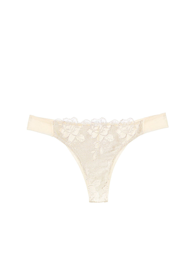 The Allure Thong in Lofty White - I.D. Sarrieri