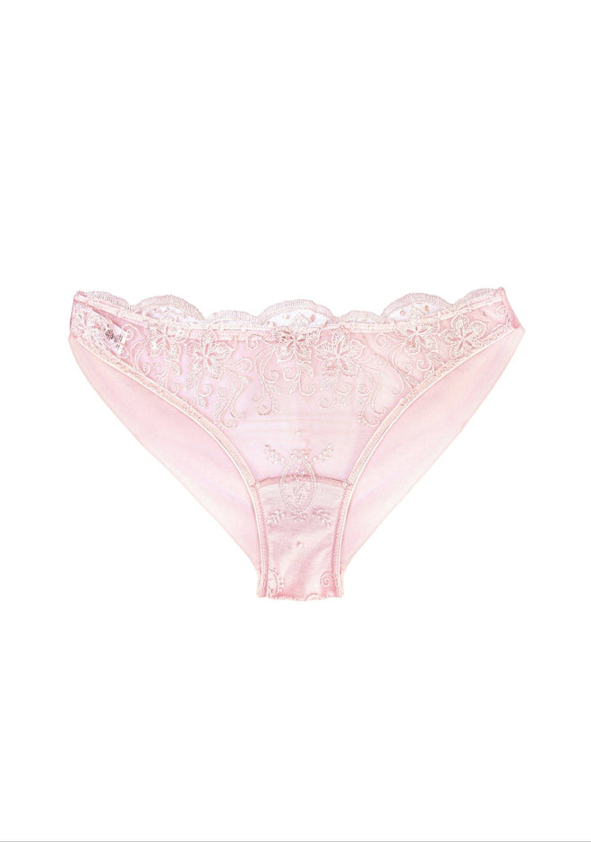 Tubereuse Blanche Brazilian Brief in Baby Pink - I.D. Sarrieri
