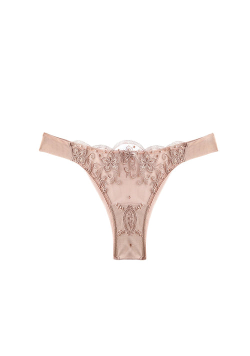 Tubereuse Blanche Thong in Cocoa