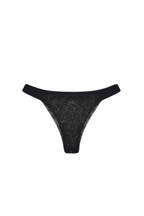 New York Nights Thong in Black - I.D. Sarrieri