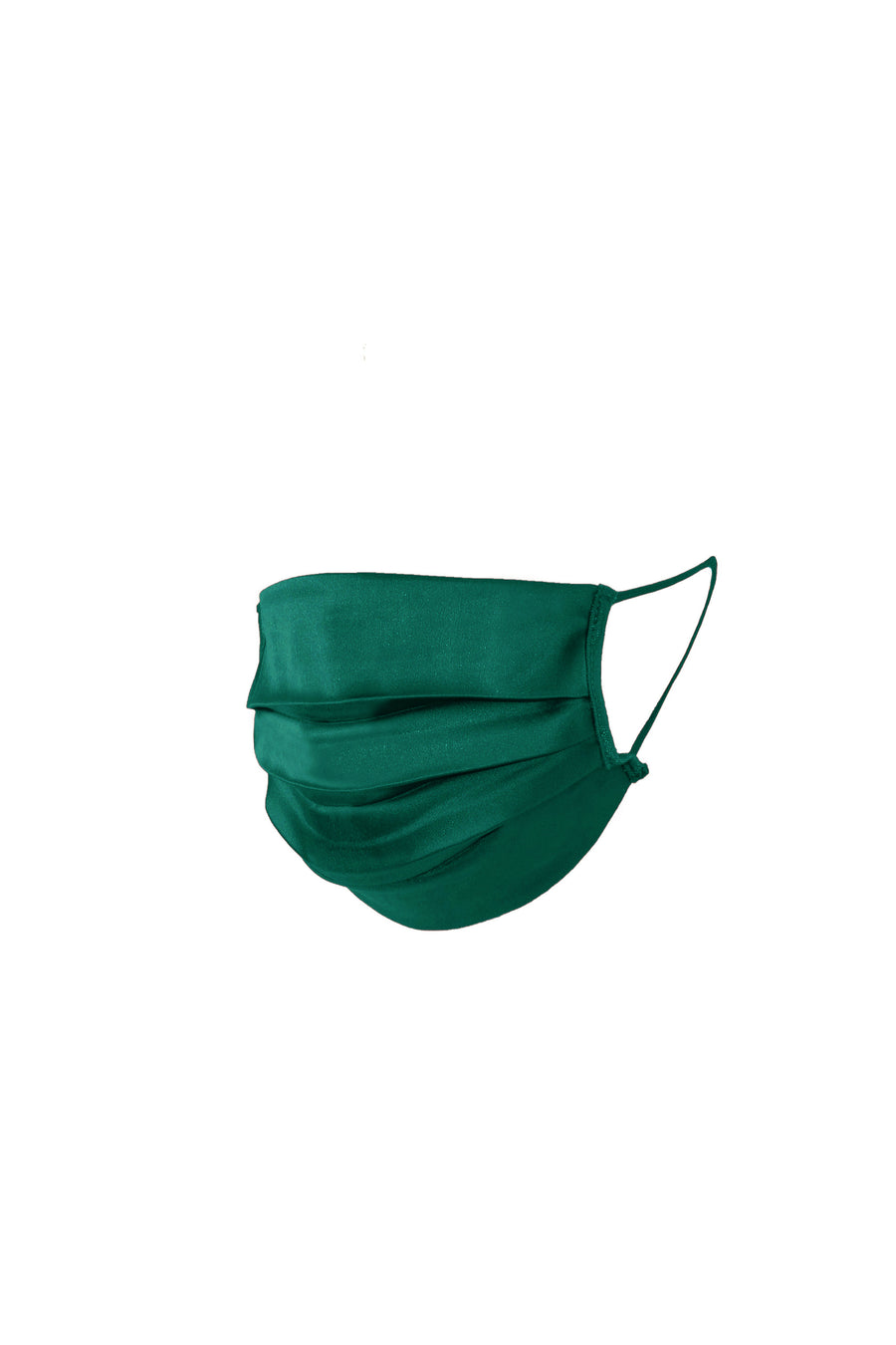 Maria Mask Silk in Forest Green